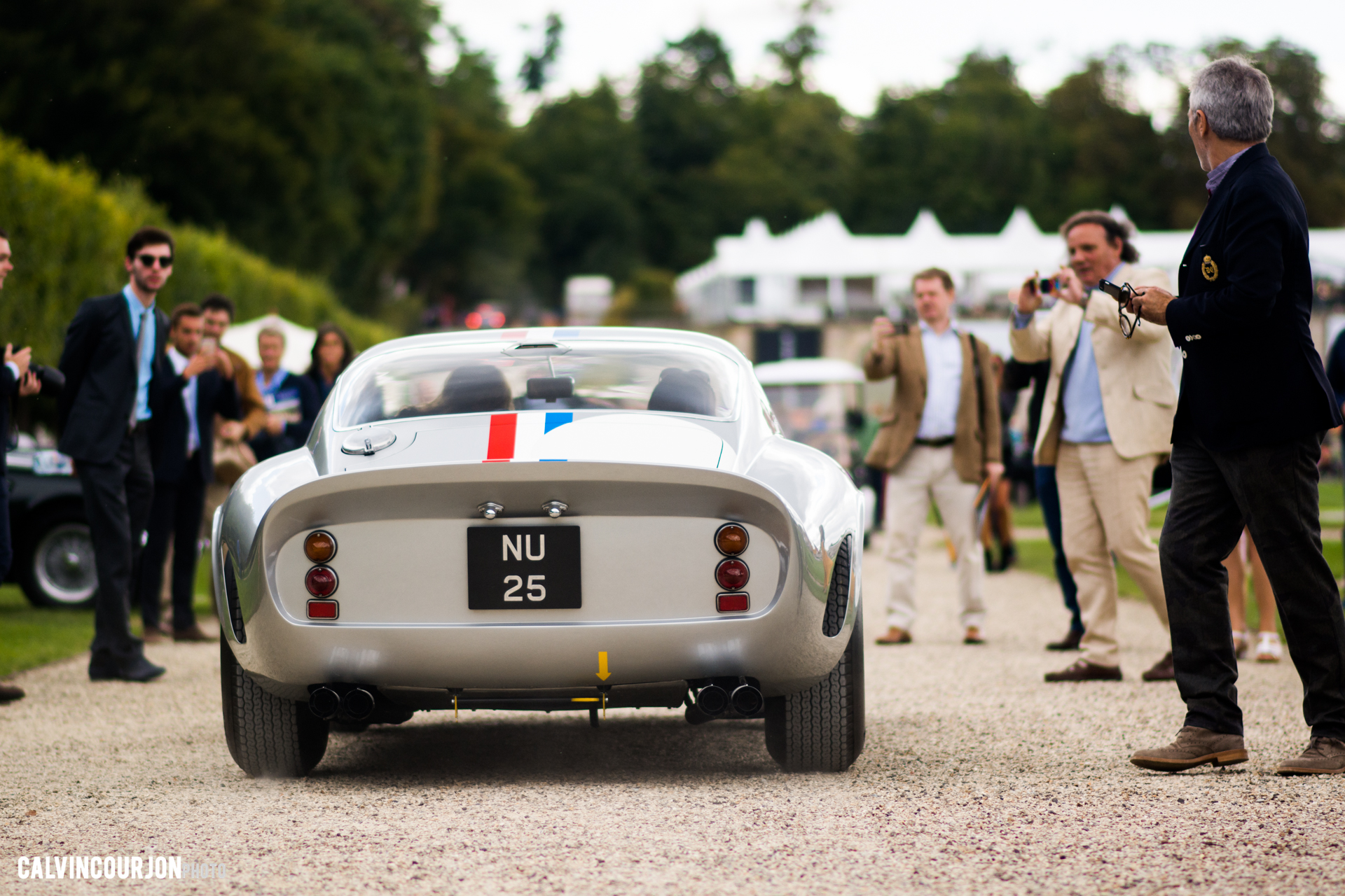 Ferrari 250 GTO - rear / face arrière - Chantilly 2015 – photo Calvin Courjon