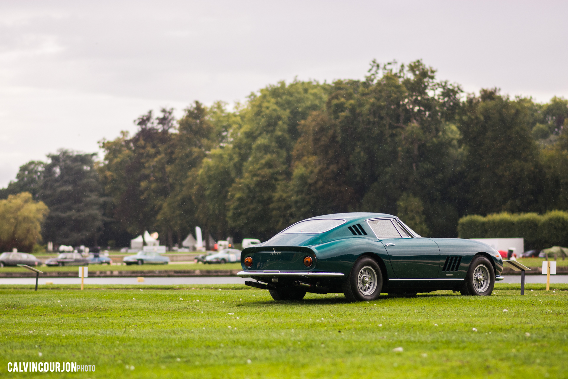 Ferrari, au calme - Chantilly 2015 – photo Calvin Courjon