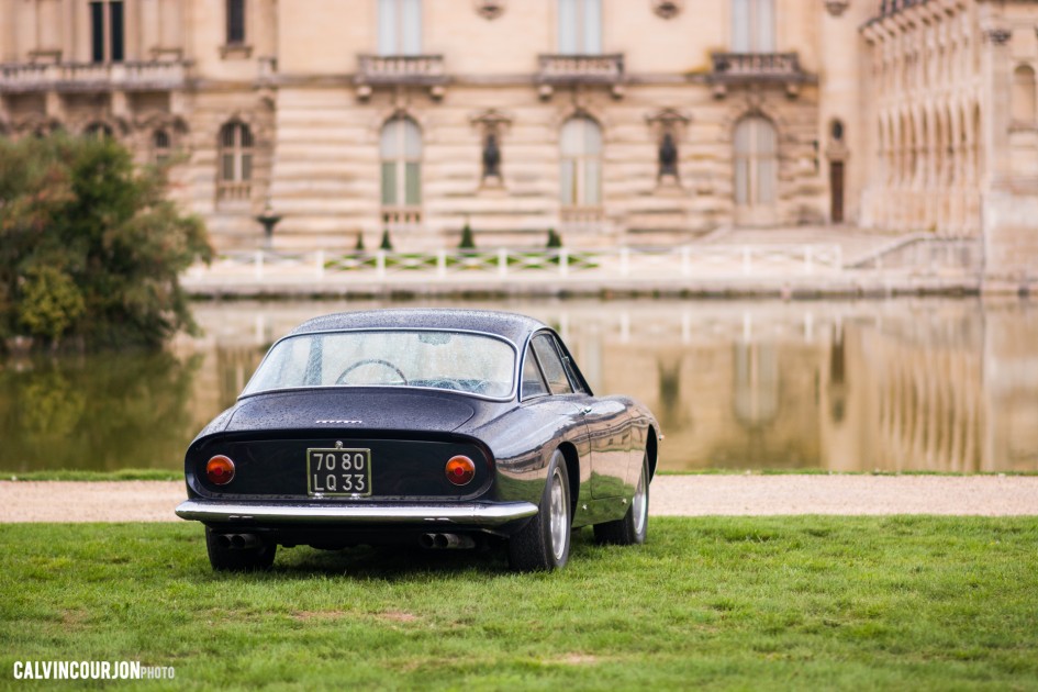 Ferrari admire le château - Chantilly 2015 – photo Calvin Courjon