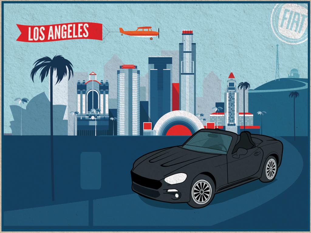Fiat 124 Spider - teaser - Los Angeles Auto Show 2015 - FIATFOMO - Los Angeles 
