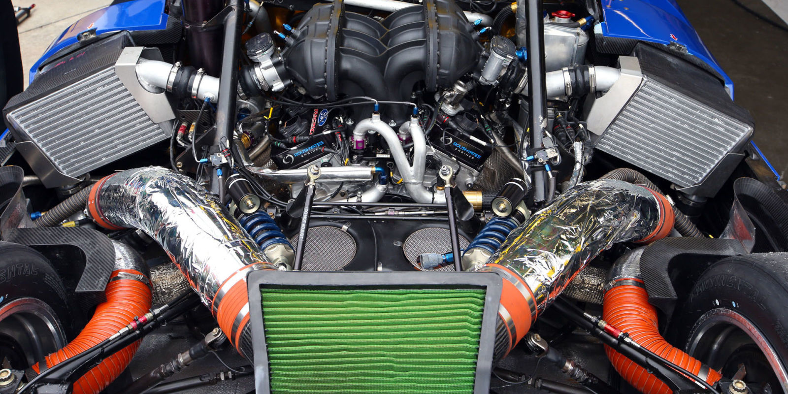 Ford GT 2016 - moteur / engine - photo Marshall Pruett