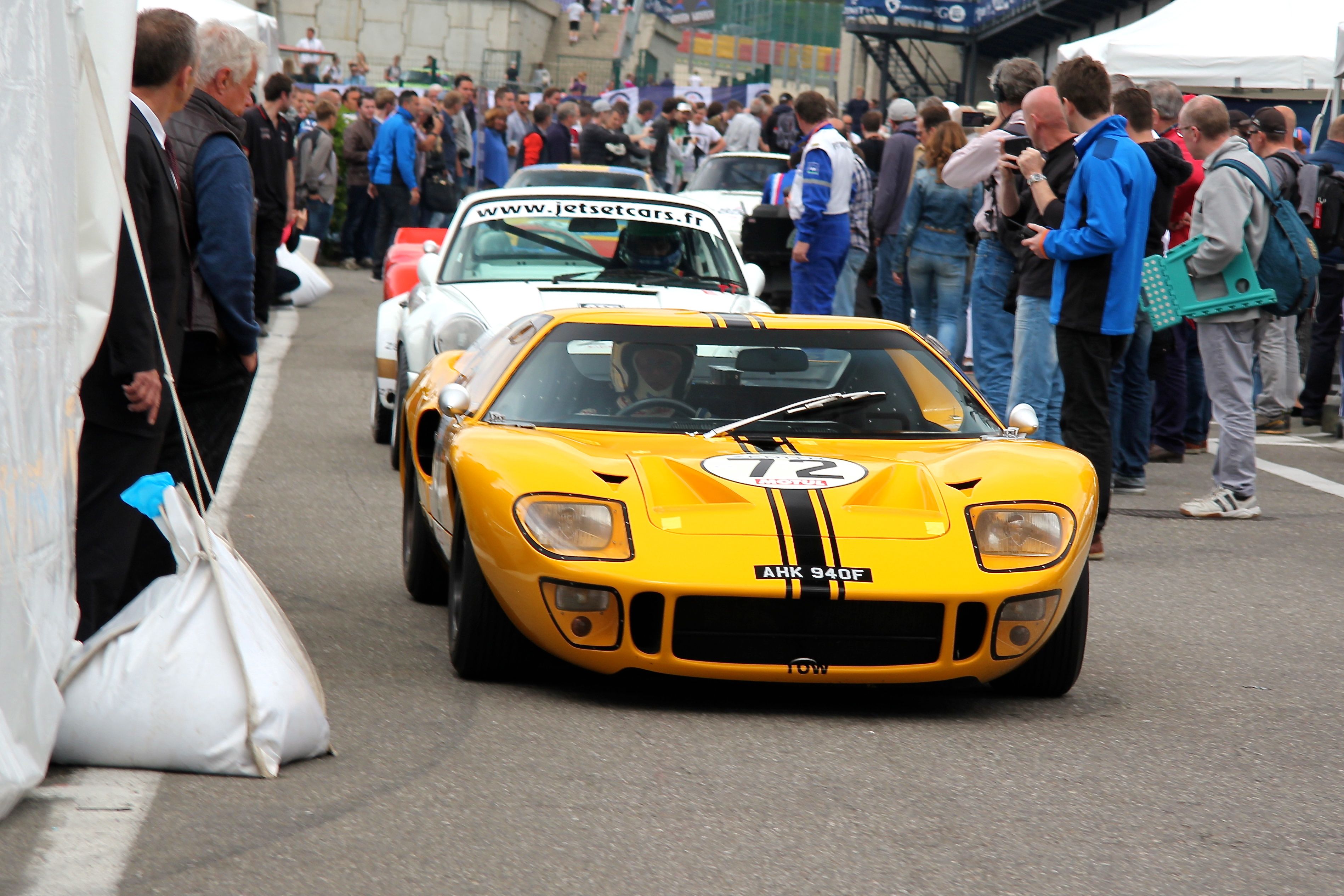 1967 Ford GT40 - Spa-Classic 2015 - Photographie Ludo