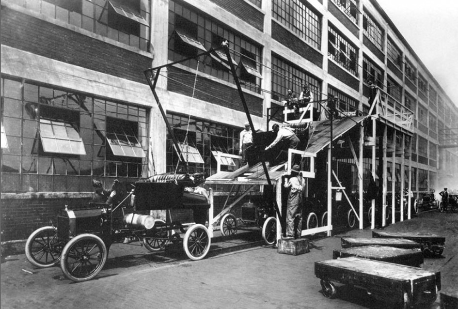 Ford T - 1913 photograph Ford company, USA