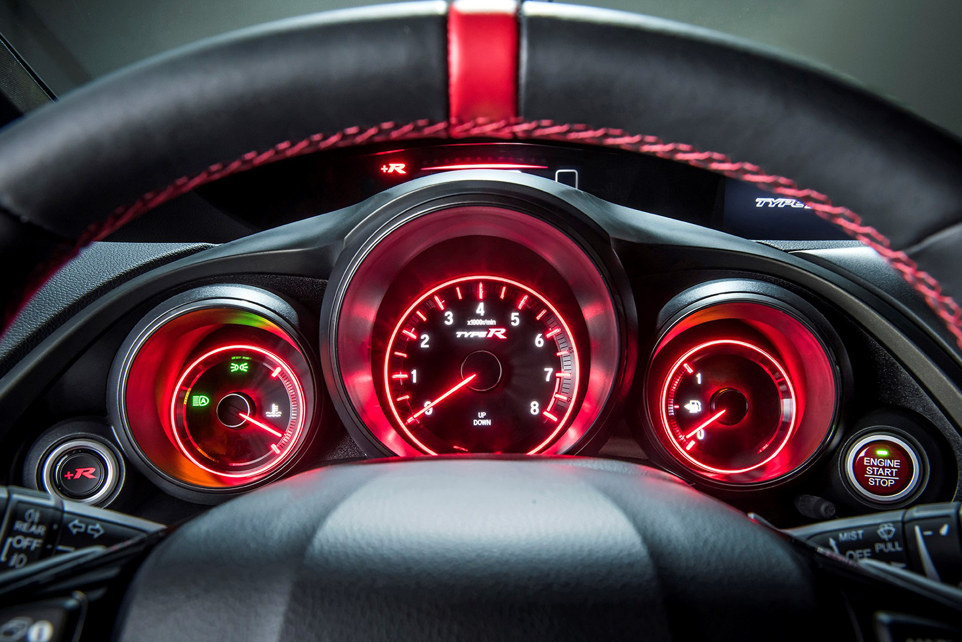 Honda Civic Type R - 2015 - racing wheel / volant