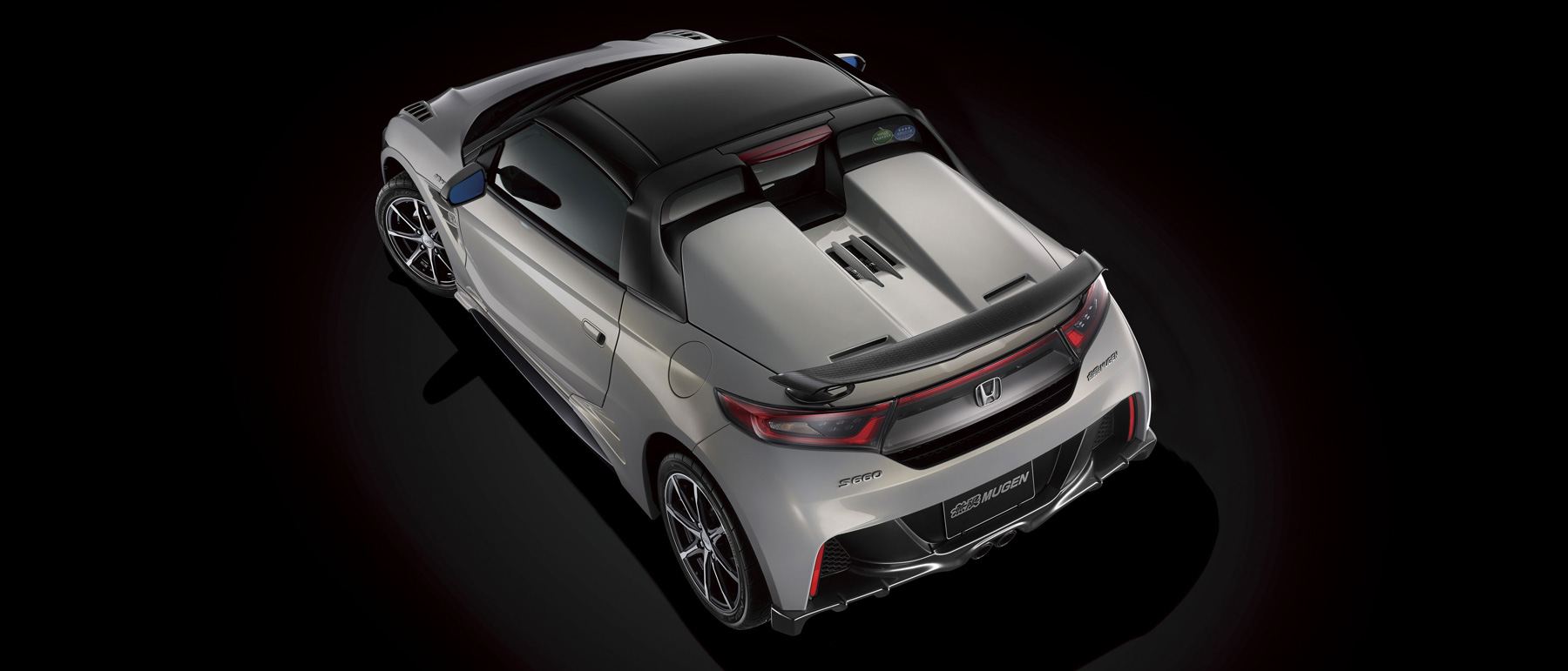 Honda S660 Mugen -2016 - rear top / toit arrière