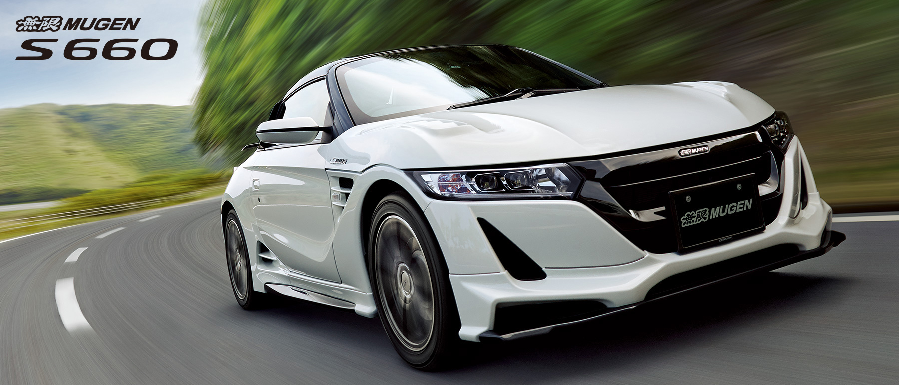 Honda S660 Mugen - 2016 - front / avant - on road / sur route