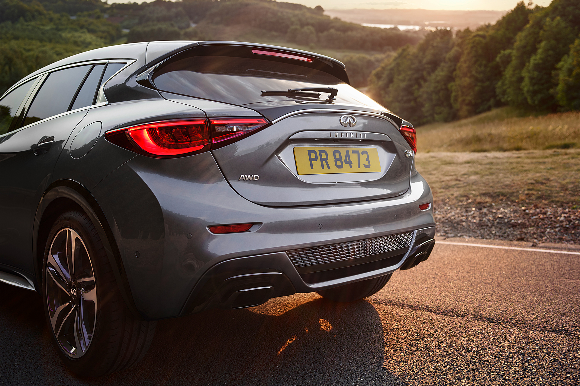 Infiniti Q30 - 2016 - rear light / arrière