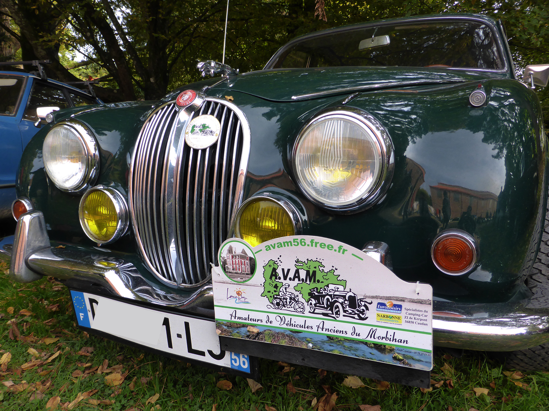 Jaguar mk2 340 - avant - Lorient 2015 - photo ELJ - DESIGNMOTEUR