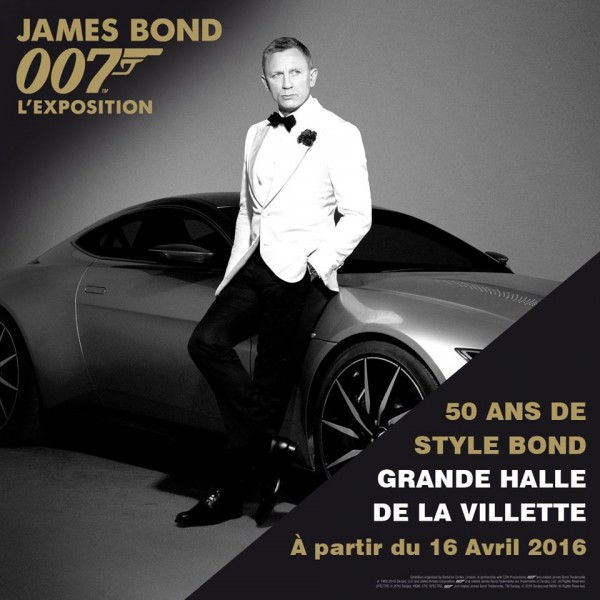 James Bond 007 - exposition - 2016 - Paris