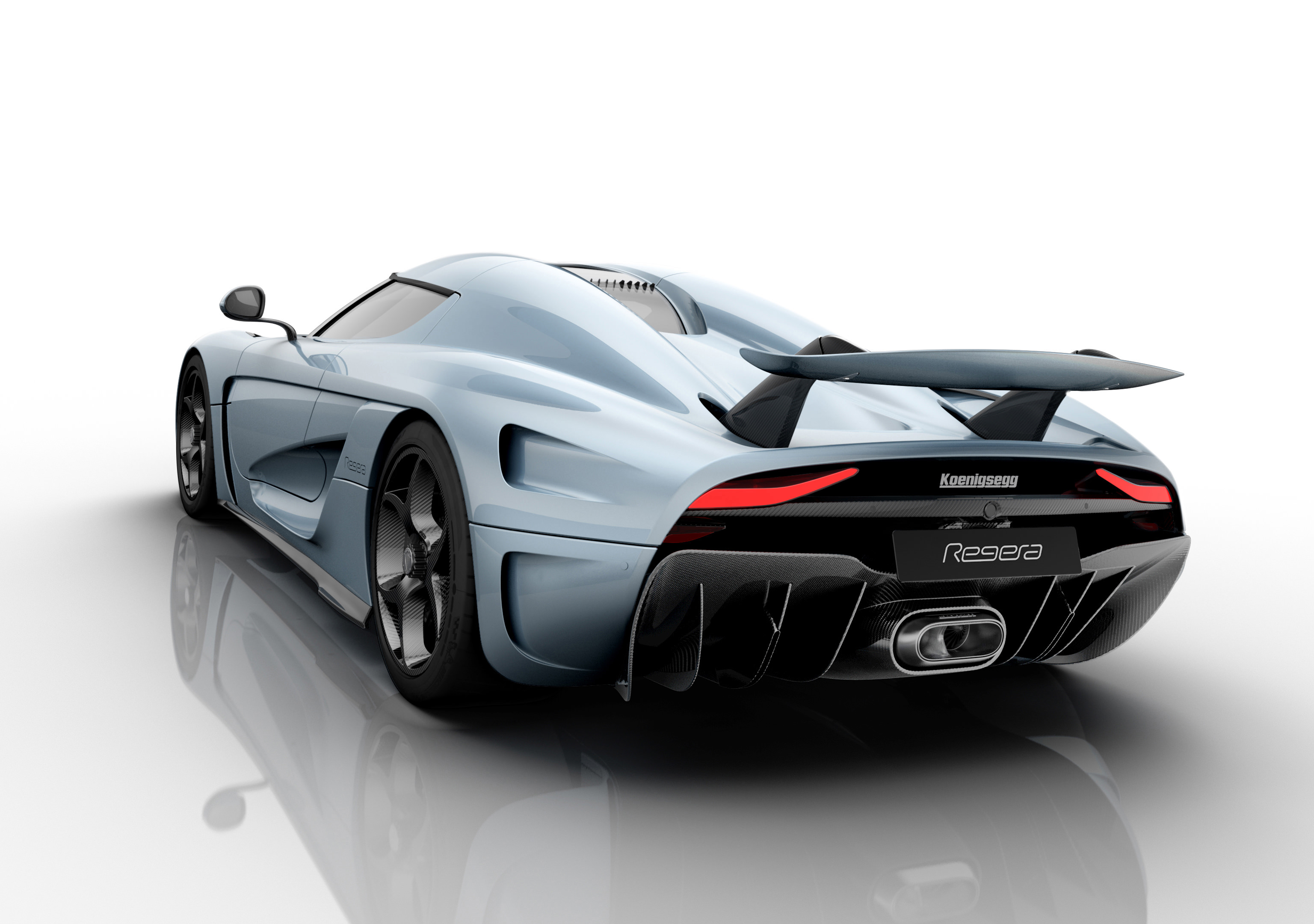 Koenigsegg Regera - aileron arrière