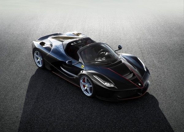 LaFerrari - open top - 2016 - black rosso