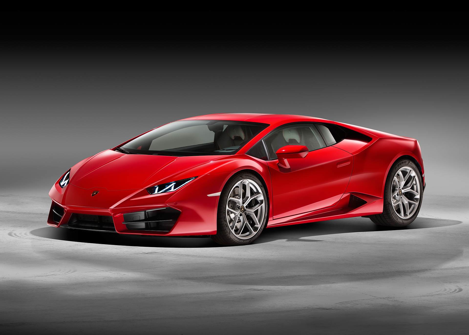 Lamborghini Huracán LP 580-2 - profil avant / front side-face