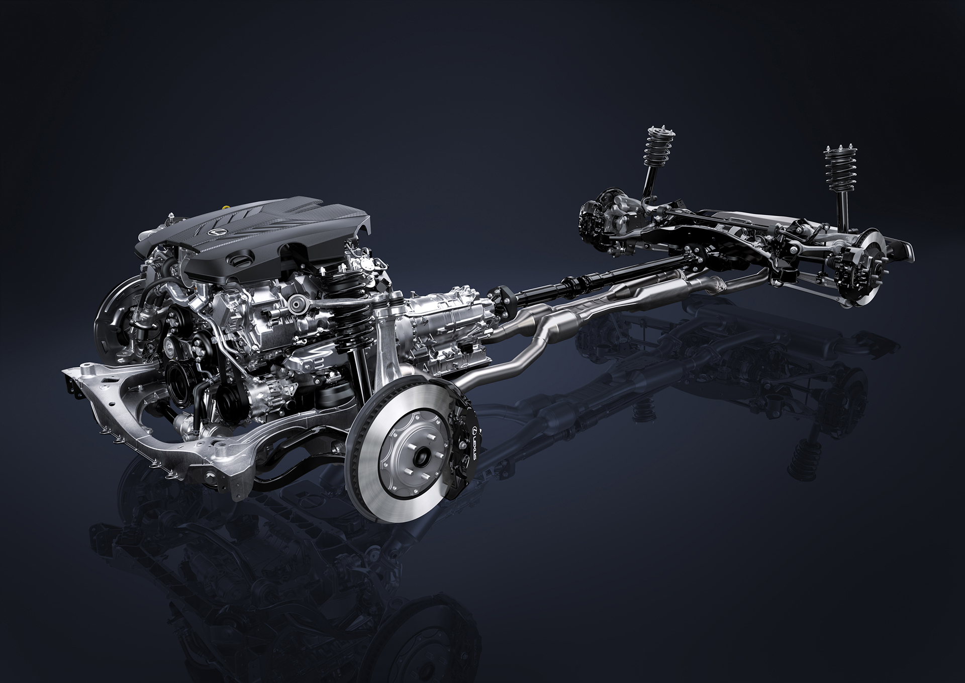 Lexus LC 500 - 2016 - powertain