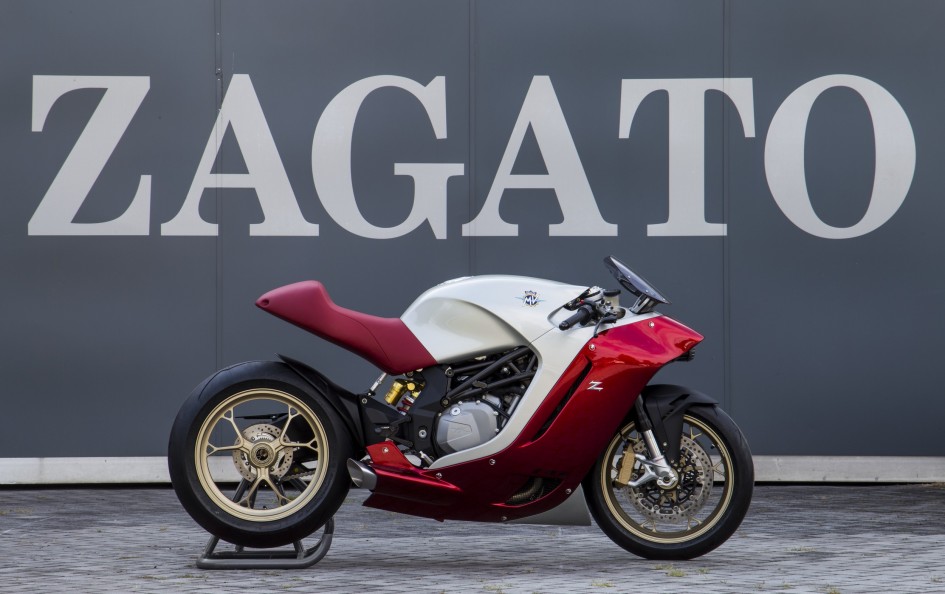 MV Agusta F4Z Zagato - side-face / profil