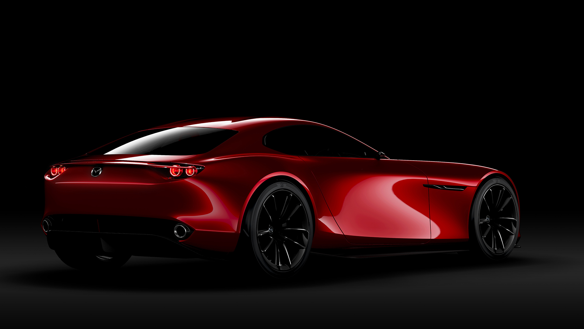 Mazda RX-VISION Concept - 2015 - profil arrière / rear side-face