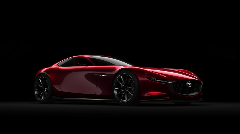 Mazda RX-VISION Concept - 2015 - profil avant / front side-face
