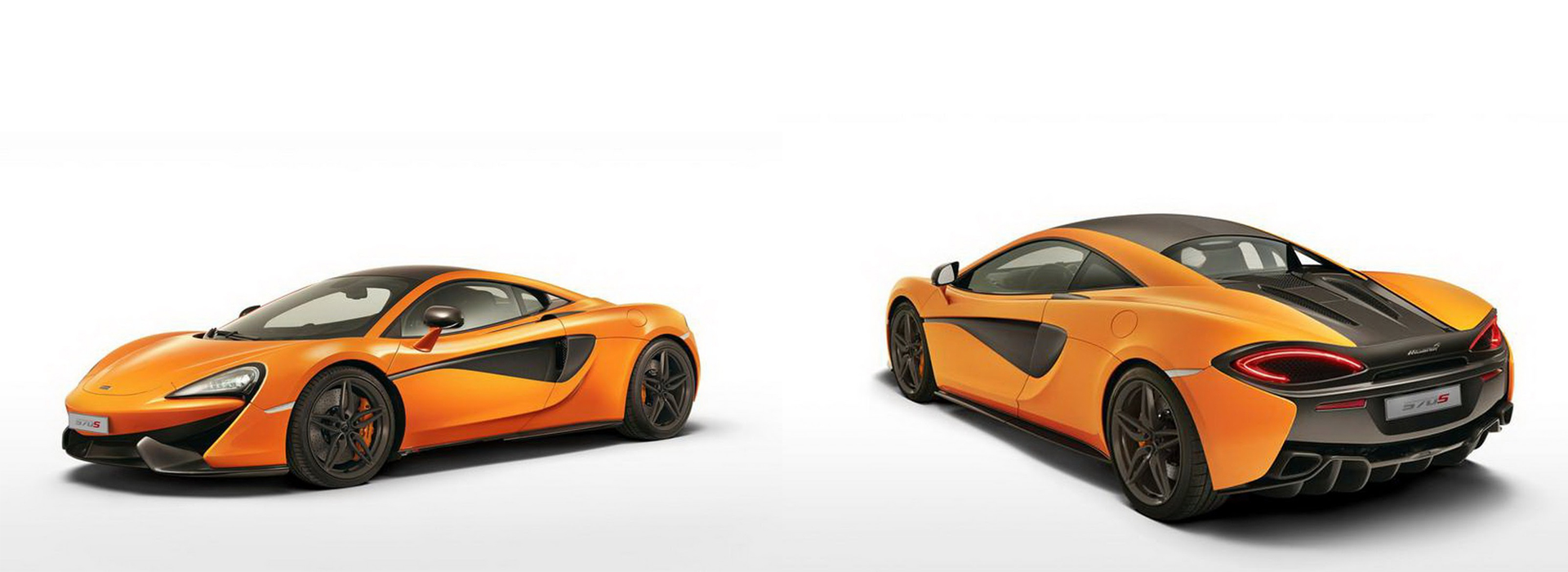 McLaren 570S - pre reveal photo - avant / arrière