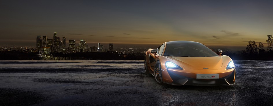 McLaren 570S Coupé - night city / ville de nuit