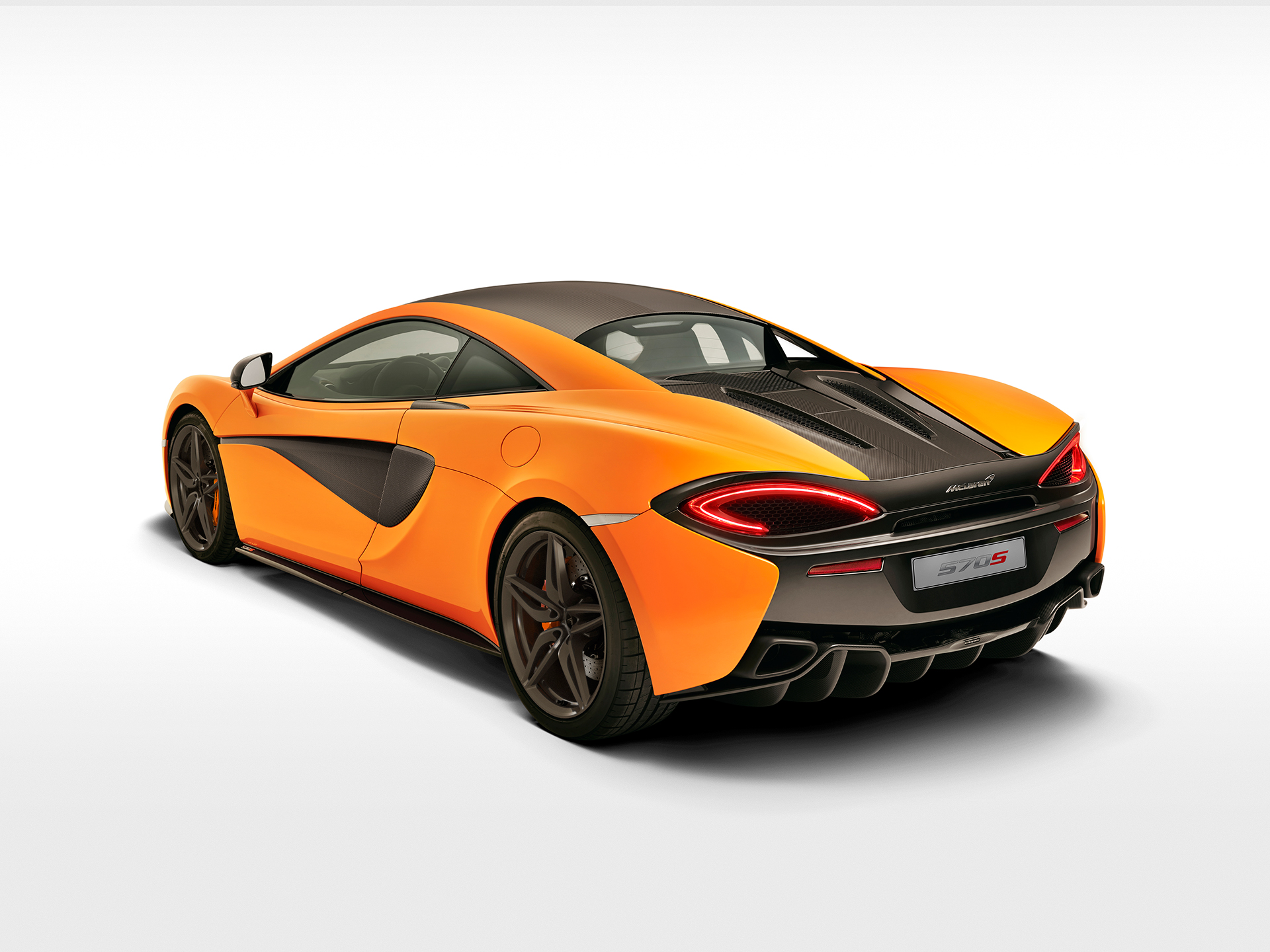 McLaren 570S Coupé - rear side face / profil arrière