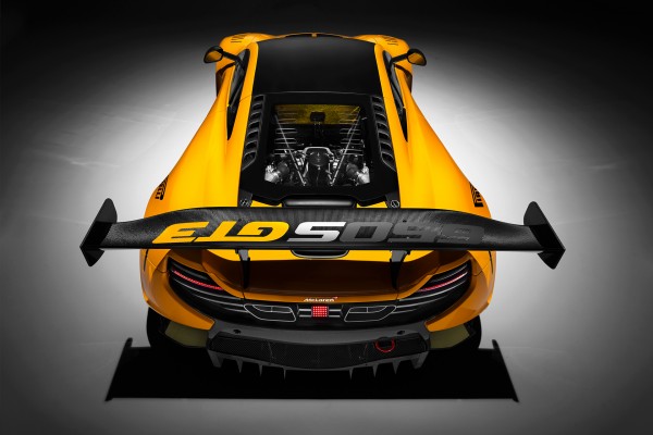 McLaren 650S GT3 - 2016 - rear wing / aileron arrière