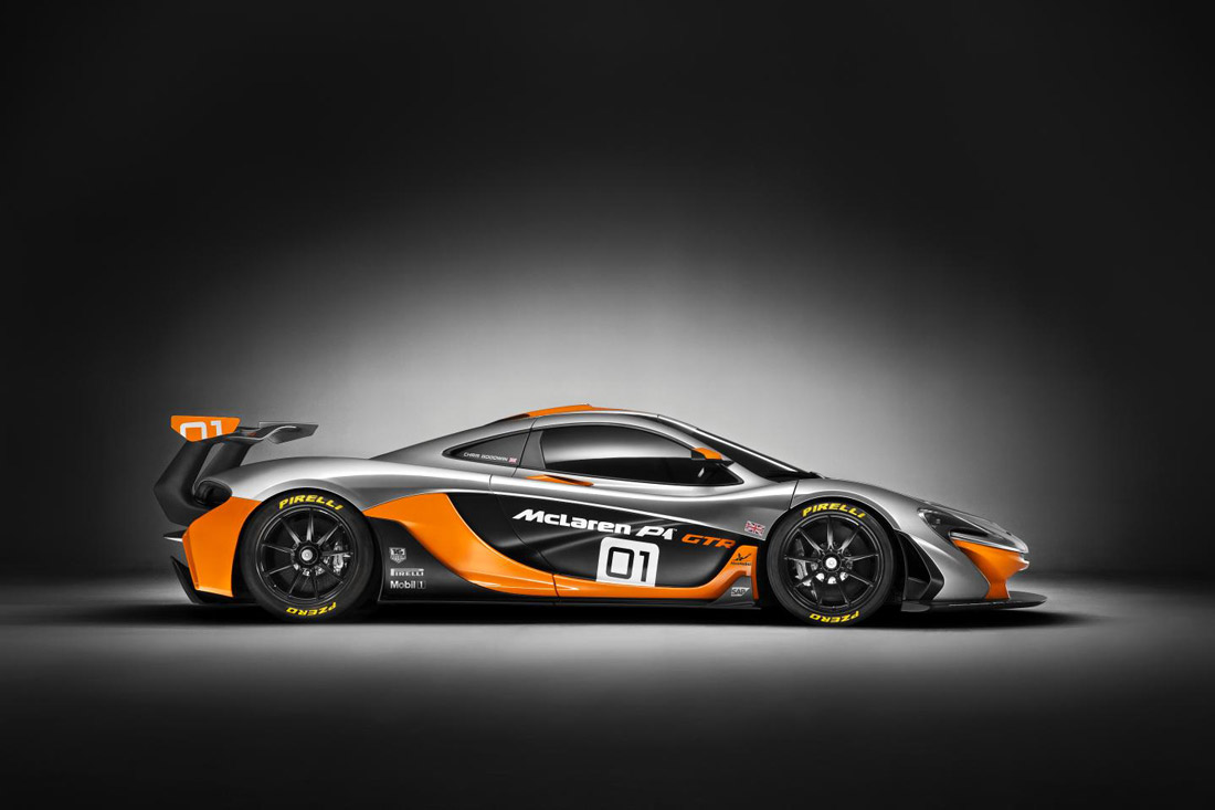 Mclaren P1 GTR - Profil