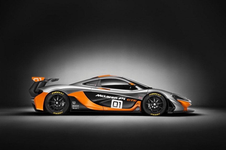 Mclaren P1 GTR - Profil