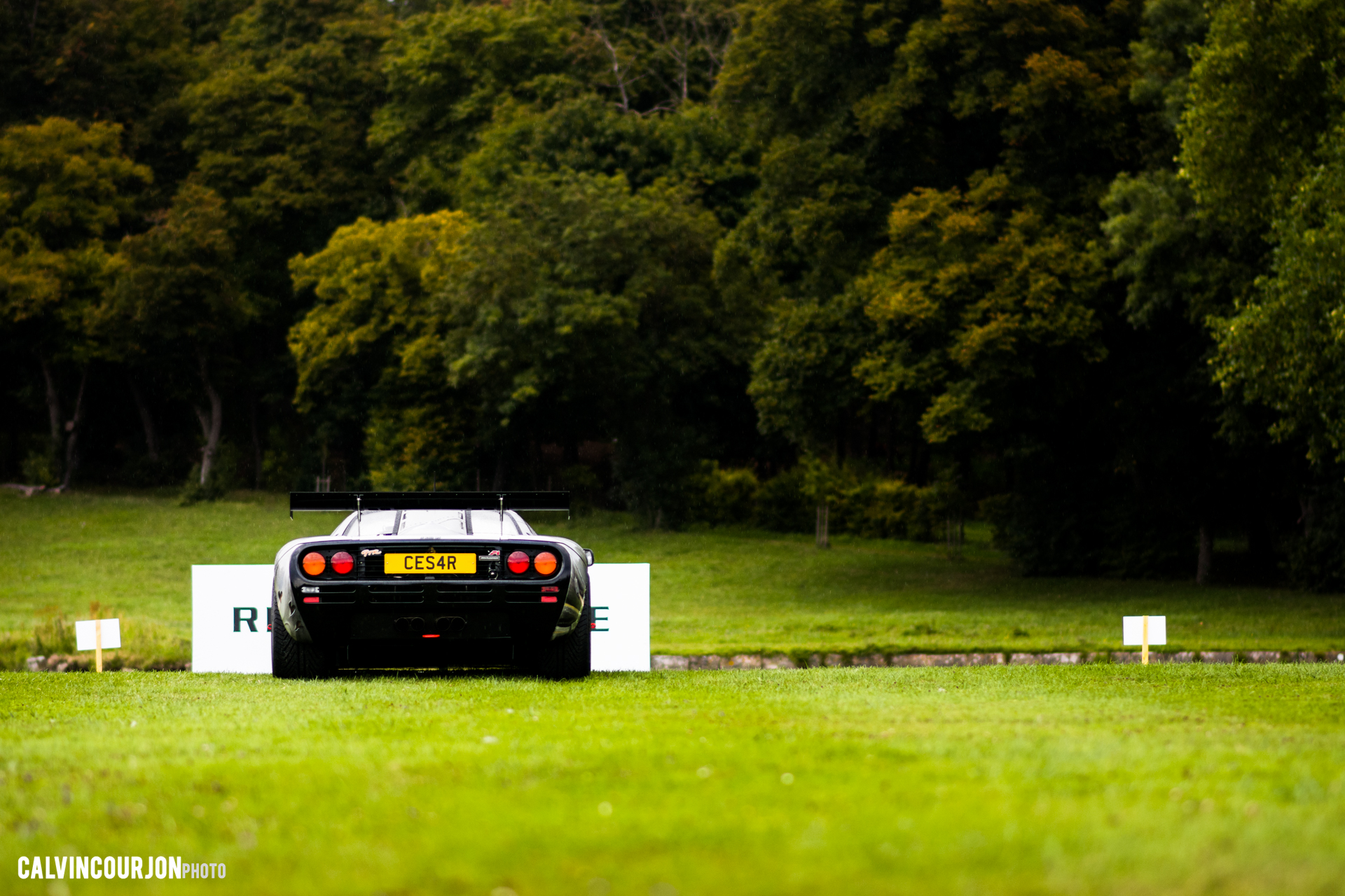 McLaren F1 (1995) – Cesar - rear far away / arrière de loin – Chantilly 2015 – photo Calvin Courjon