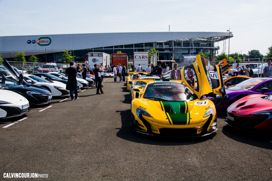 McLaren95 parade at Le Mans - 2015 - photo Calvin Courjon