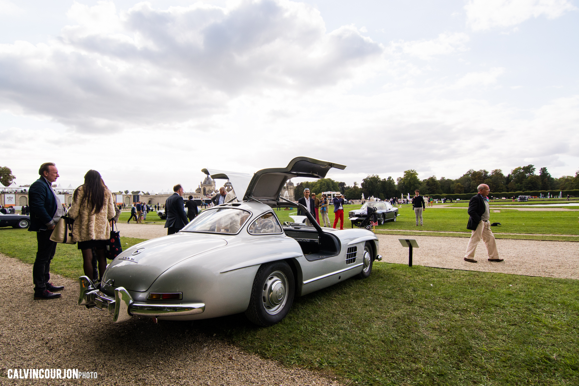 Mercedes 300 SL - Chantilly 2015 – photo Calvin Courjon