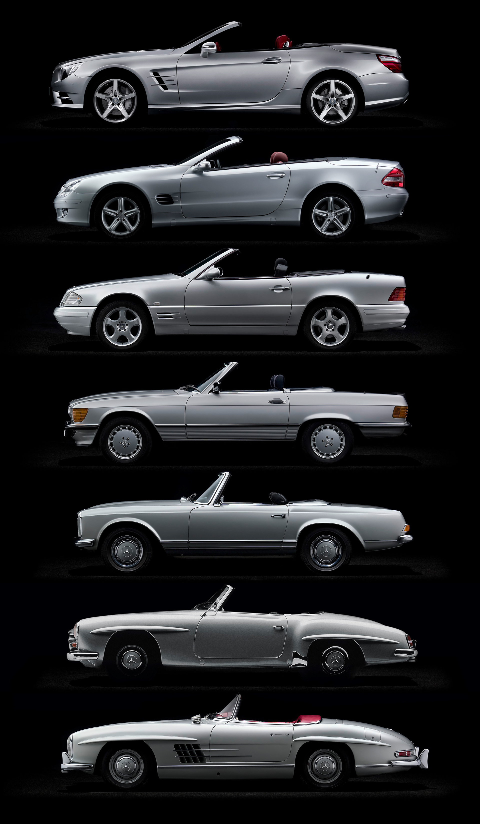 Mercedes-Benz SL - 1950 - 2015