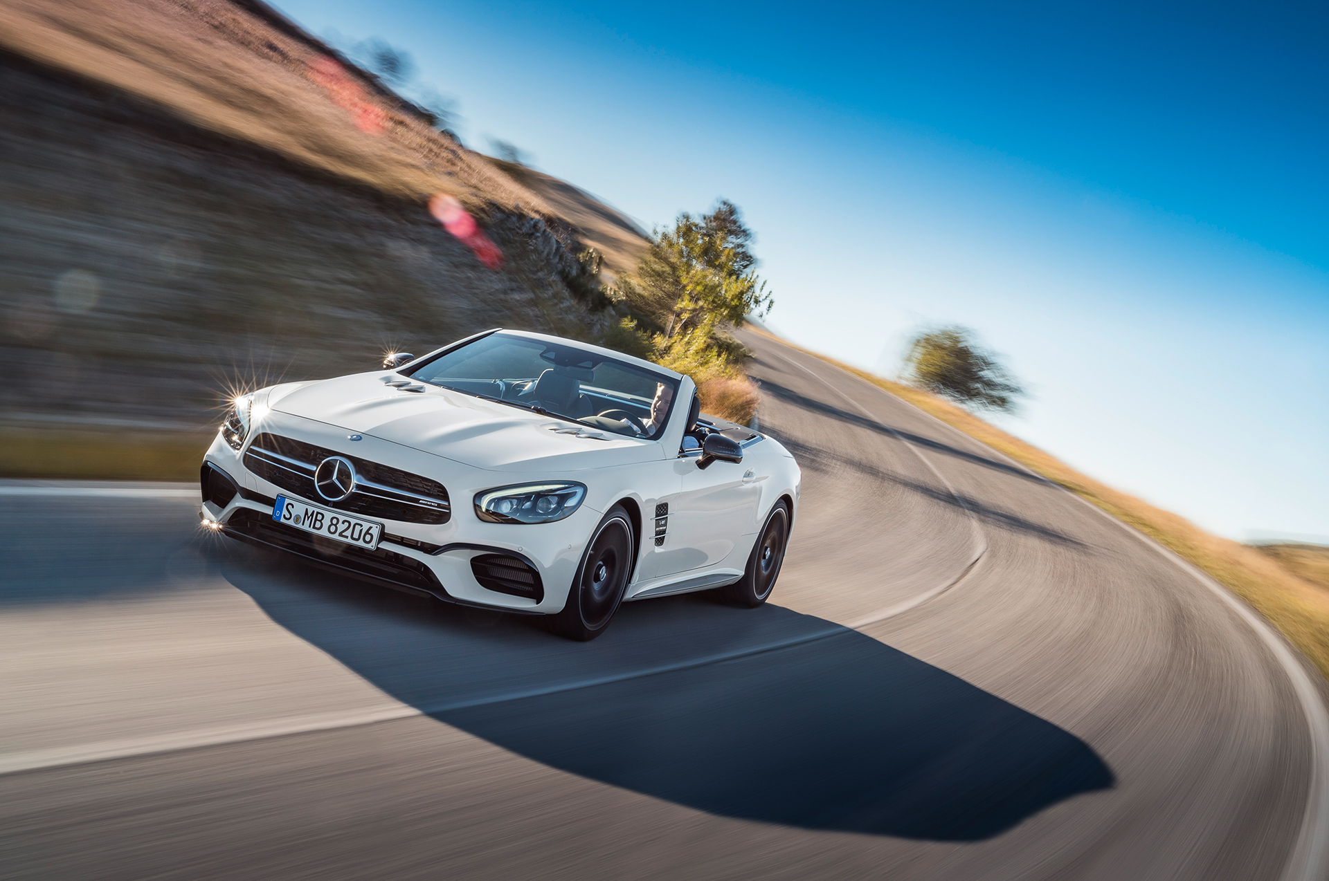 Mercedes-Benz SL AMG - 2016 - avant / front