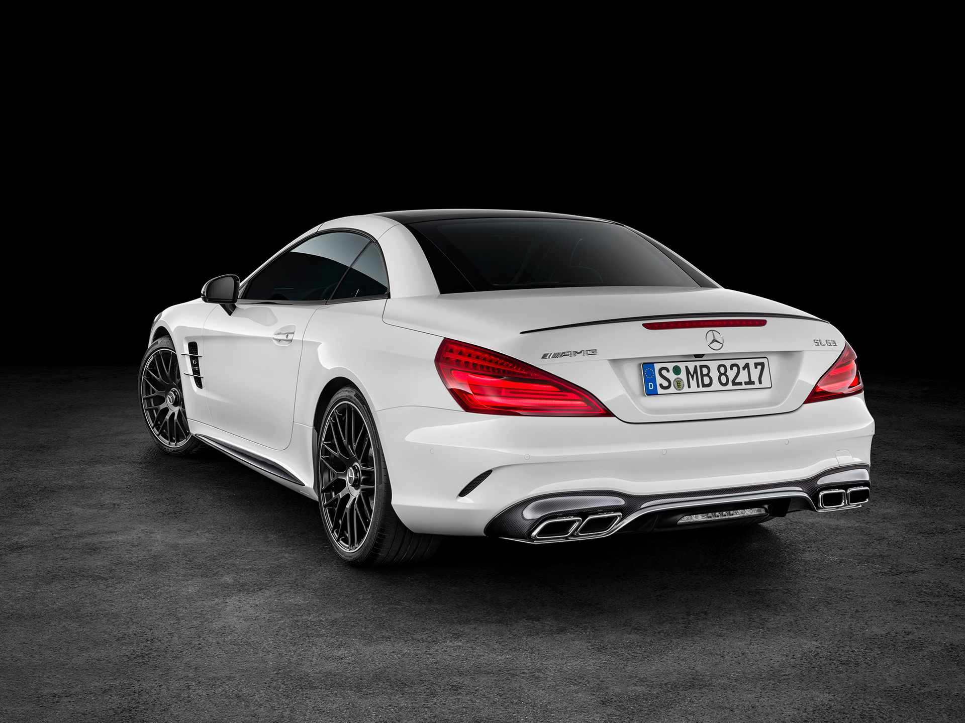 Mercedes-Benz SL AMG - 2016 - profil arrière / rear side-face