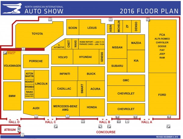 NAIAS 2016 - Plan