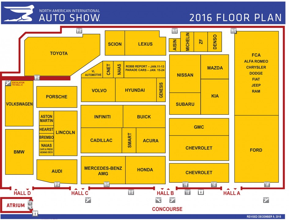 NAIAS 2016 - Plan