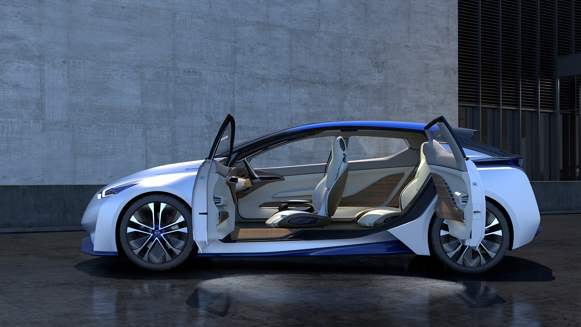 Nissan IDS Concept - portes ouvertes / open doors