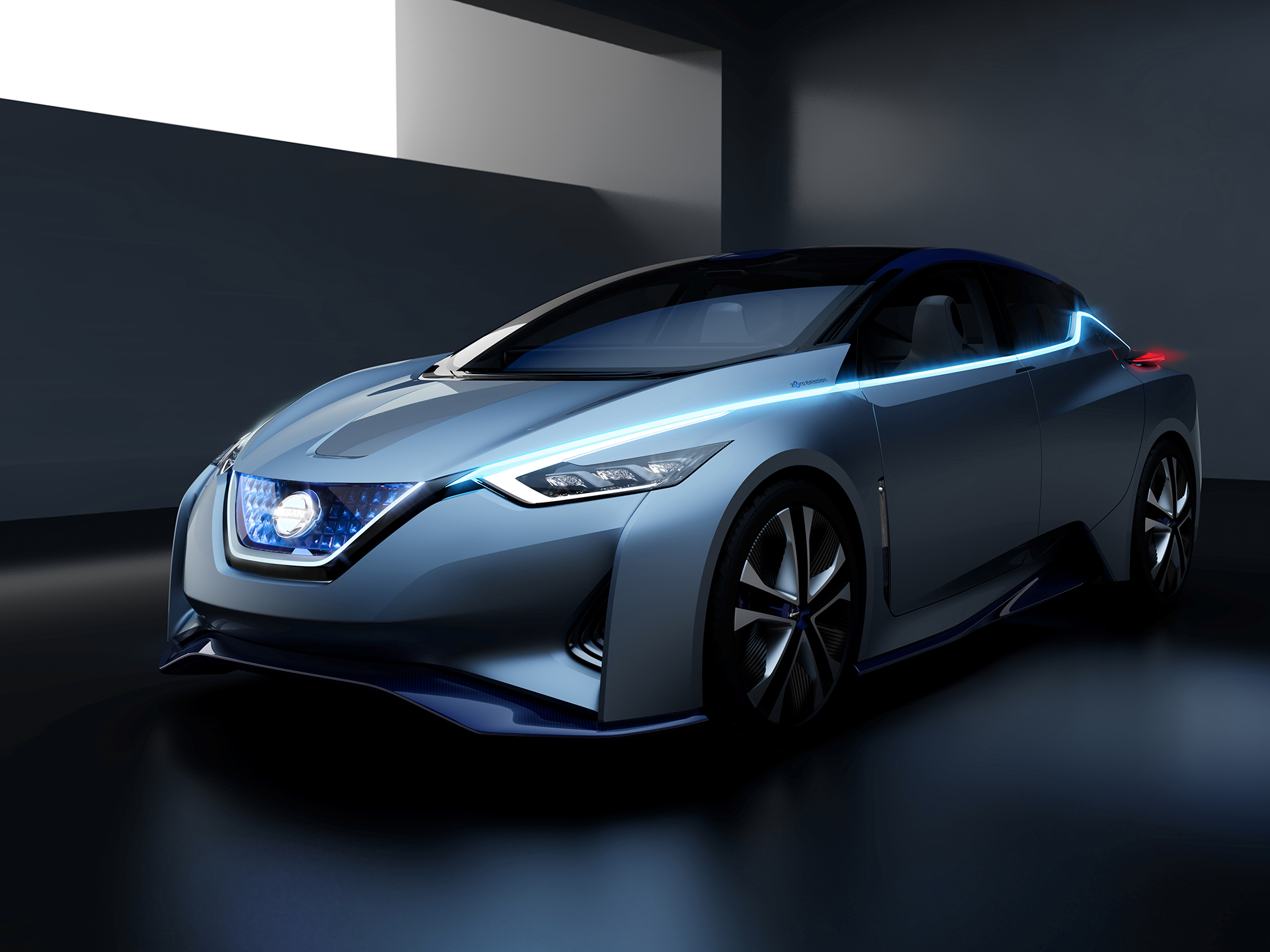 Nissan IDS Concept - profil avant / front side-face