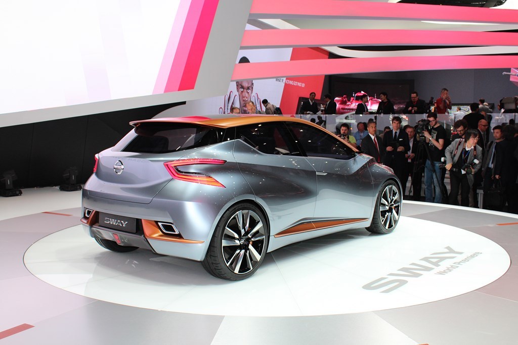 Nissan Sway concept - Geneva - 2015 - Benoit Solivellas