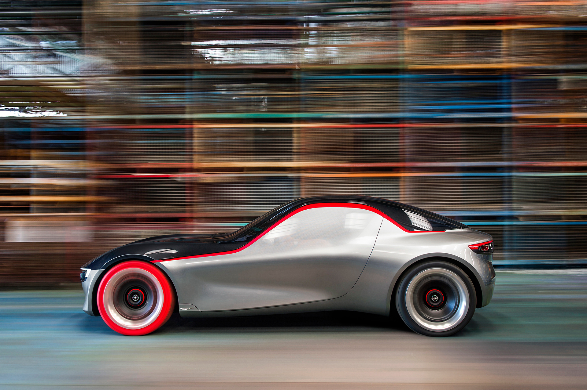 Opel GT Concept 2016 profil avant / side-face - Image - GM Company.