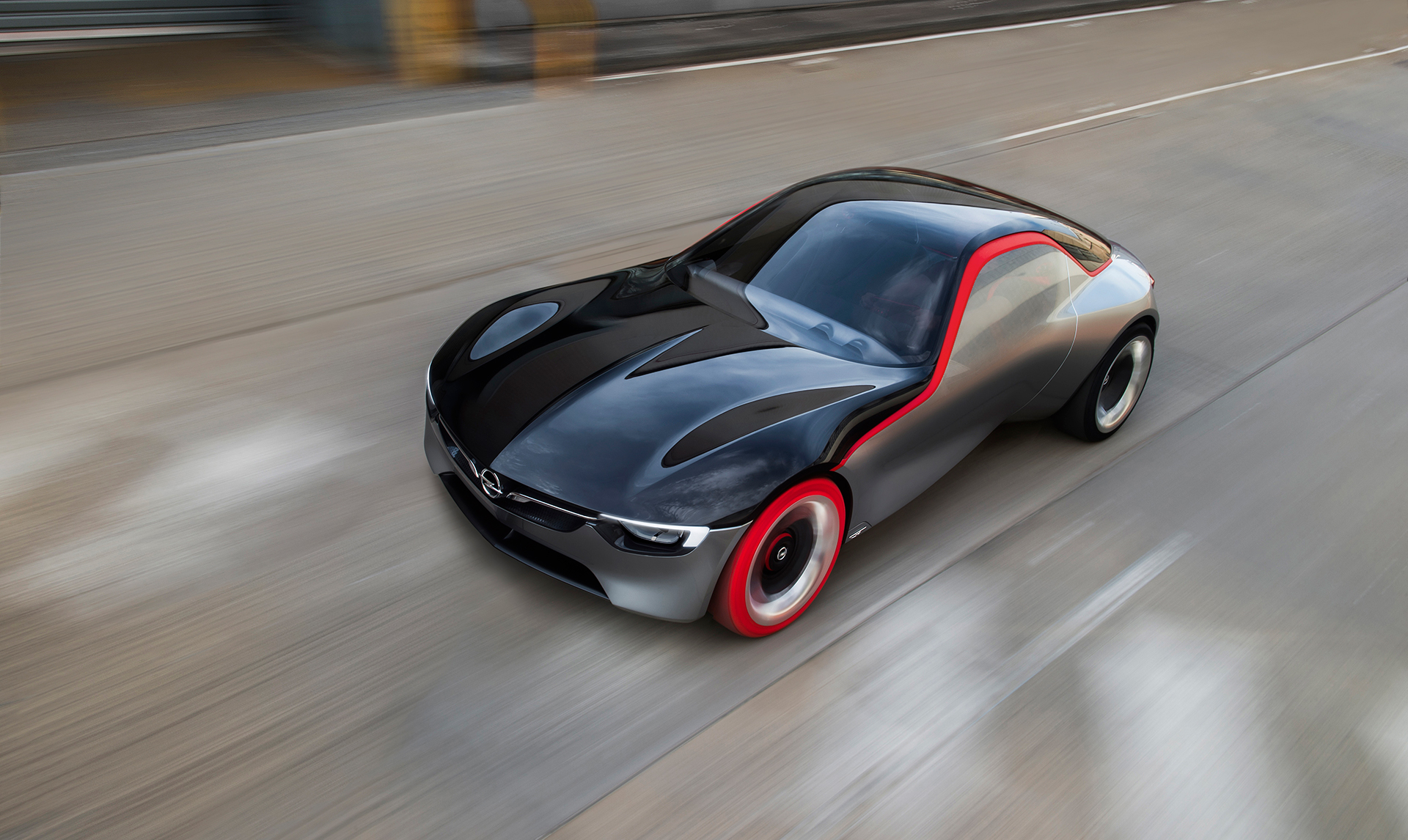 Opel GT Concept 2016 toit avant / front top - Image - GM Company.