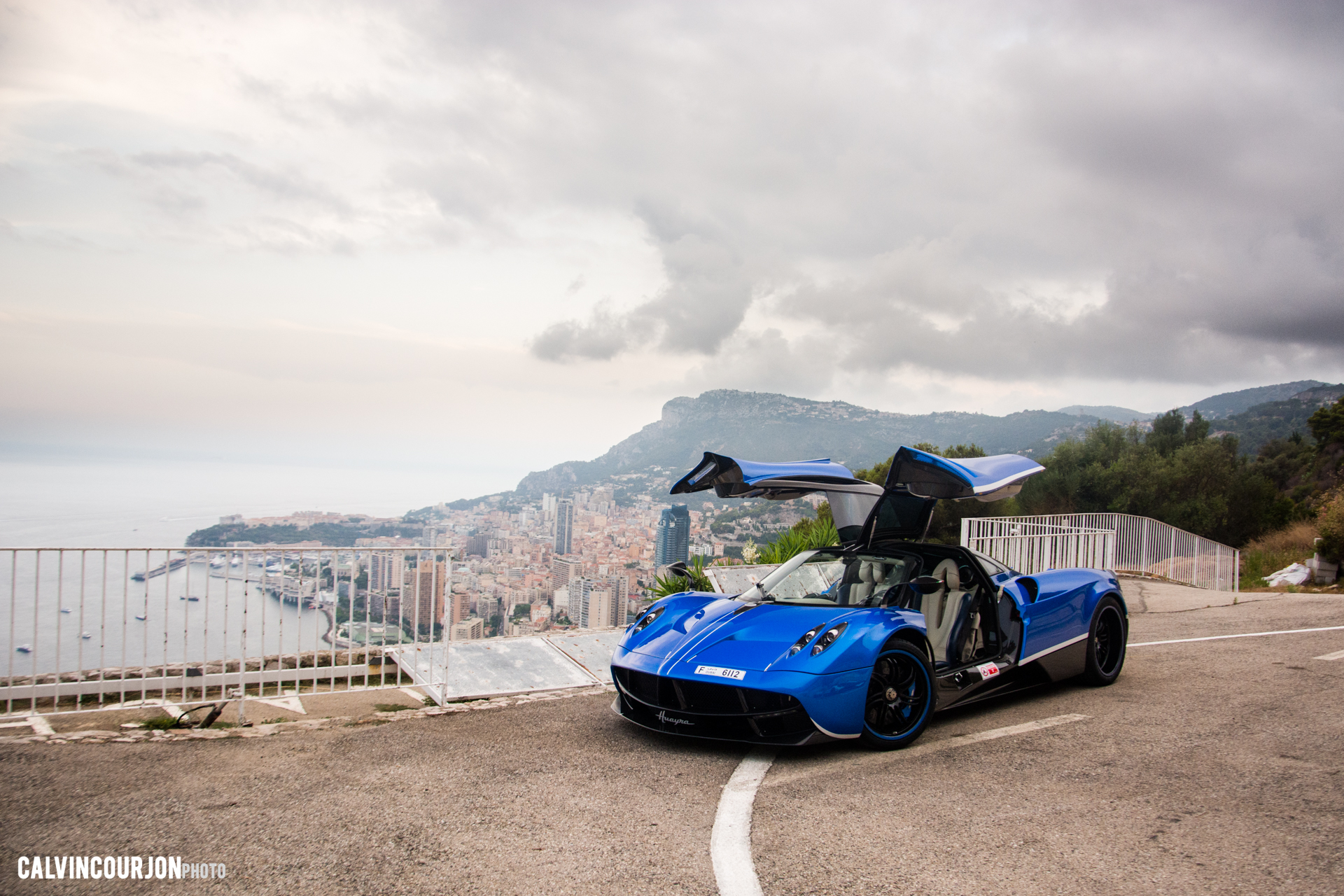 Pagani Huayra - EPIC pose portes ouvertes - panorama - Cote dAzur - 2015 - Calvin Courjon