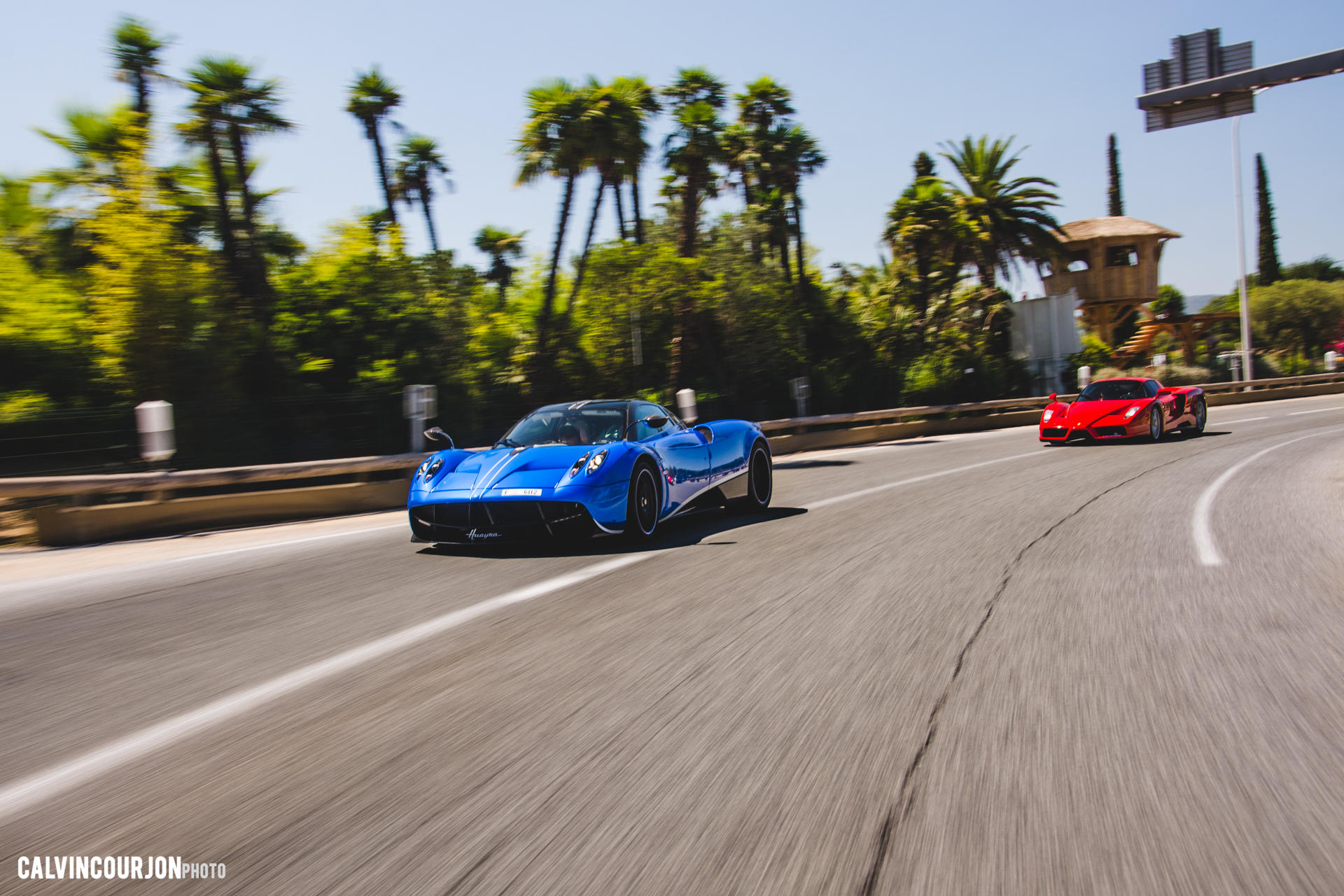 Pagani Huayra - sur route - Cote dAzur - 2015 - Calvin Courjon