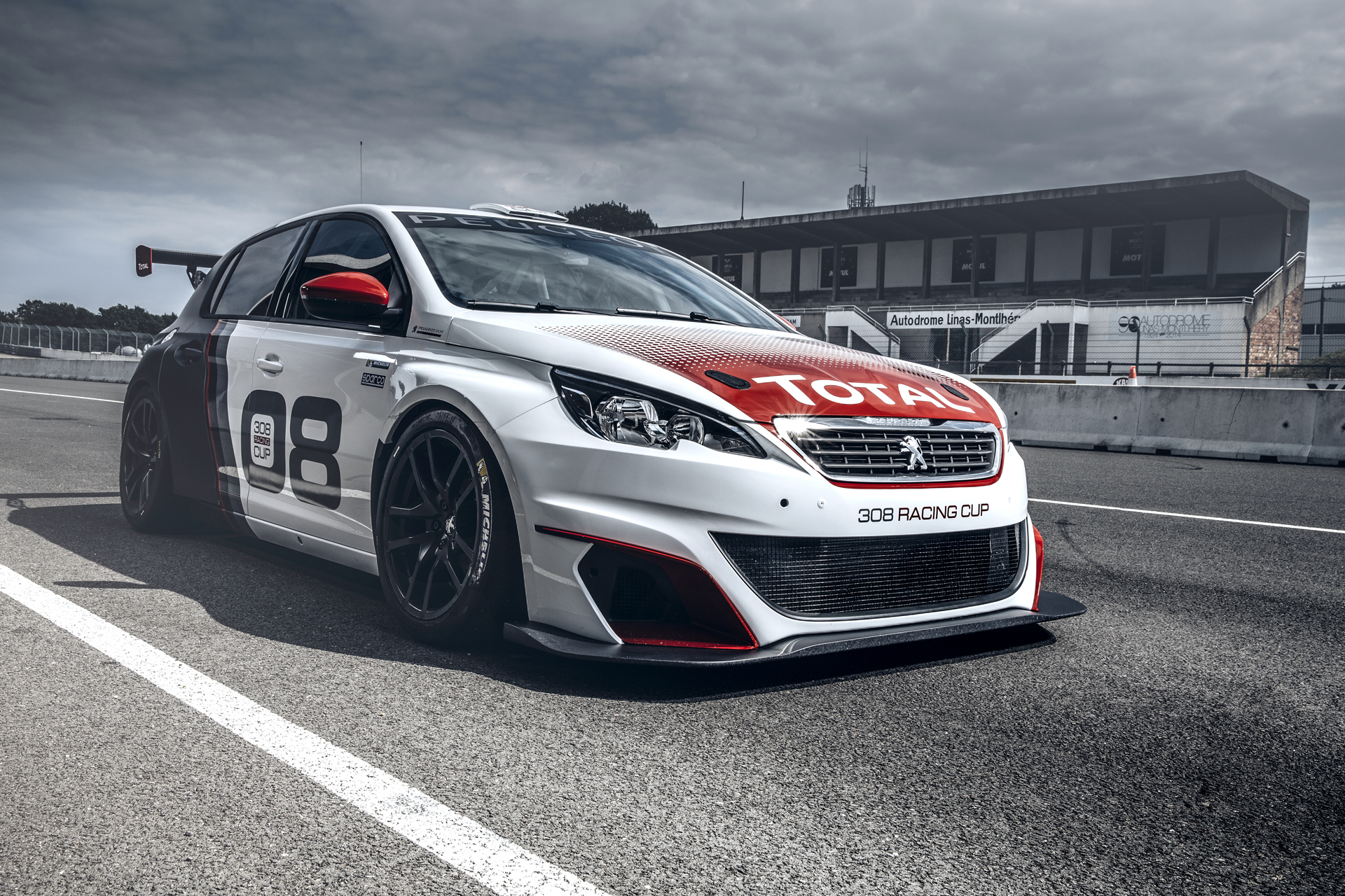 Peugeot 308 Racing Cup - 2015 - profil avant / front side-face