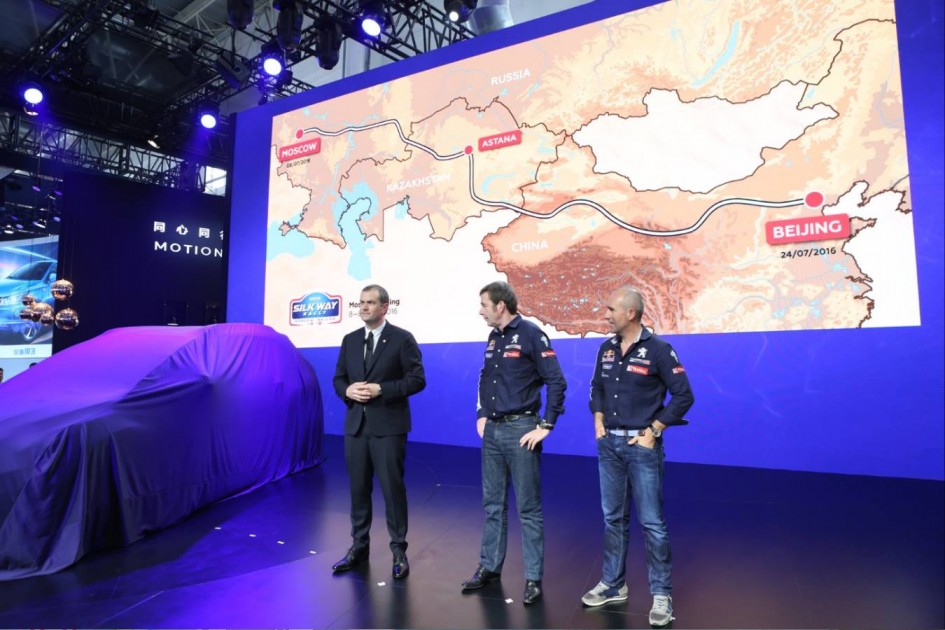 Silk Way Rally - Team Peugeut 2016 - photo Press Conference