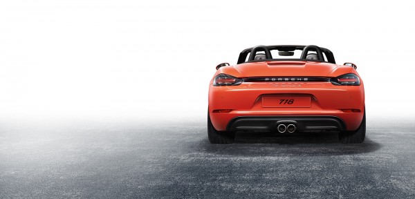 Porsche 718 Boxster S - 2016 - face-arrière / rear