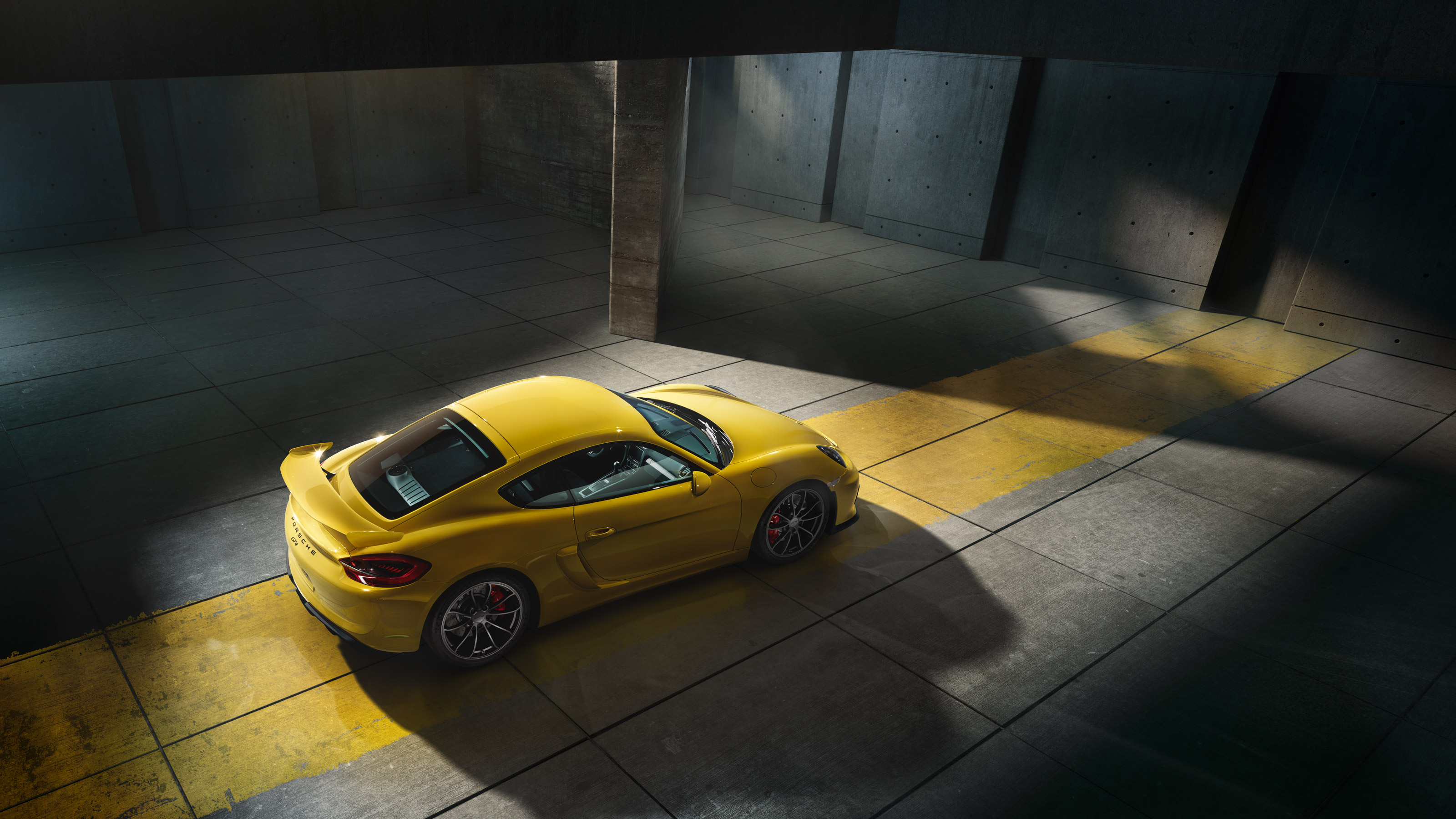 Porsche Cayman GT4 - toit