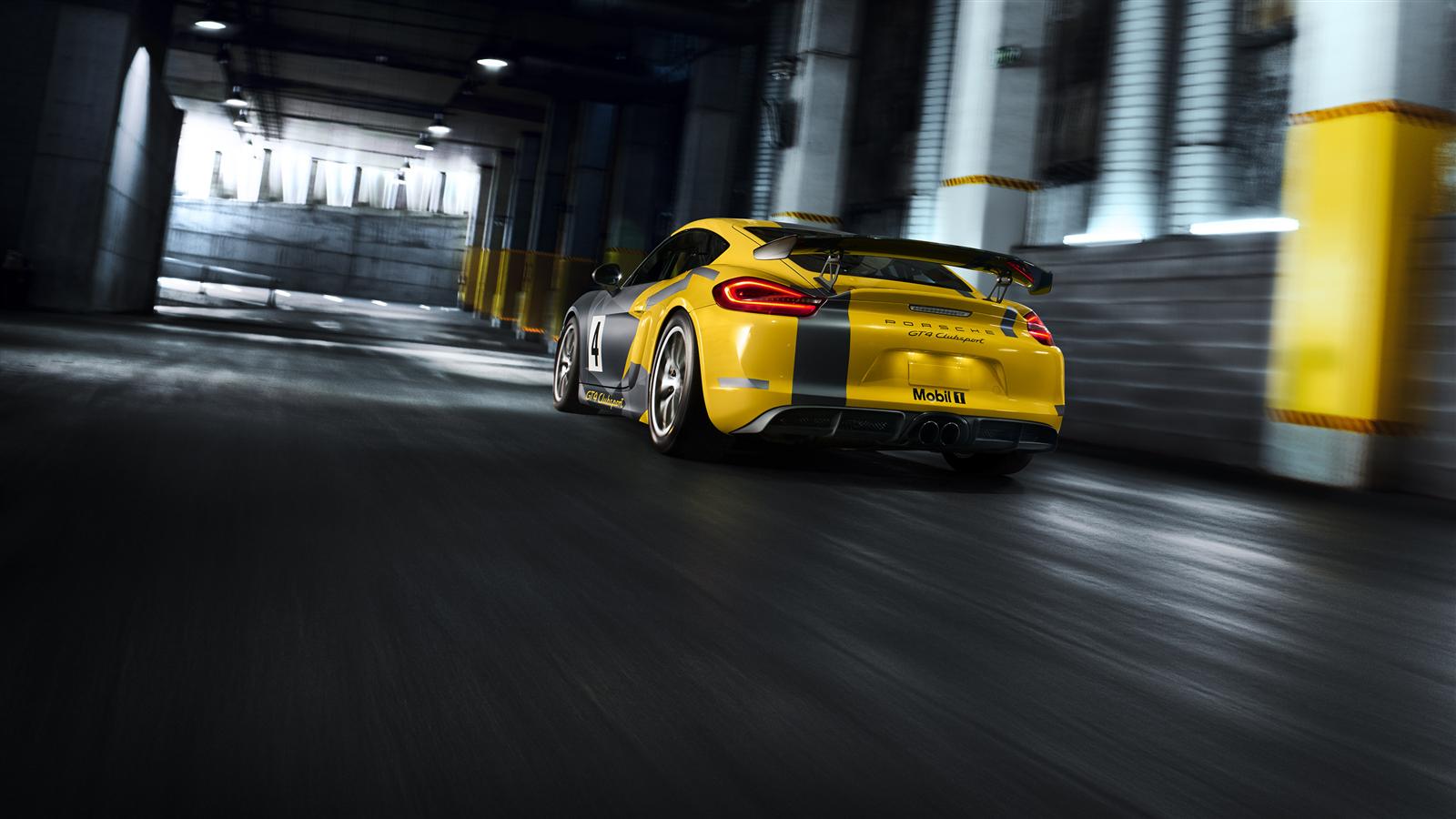 Porsche Cayman GT4 Clubsport - 2015 - arrière / rear