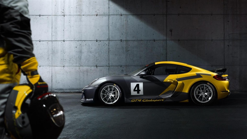 Porsche Cayman GT4 Clubsport - 2015 - profil / side-face