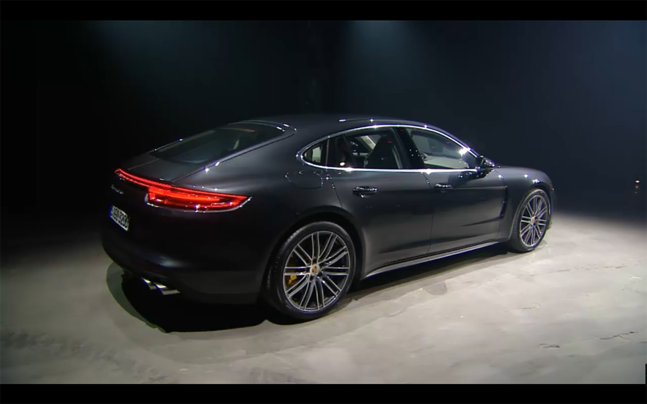 Porsche Panamera - 2016 - rear side-face preview