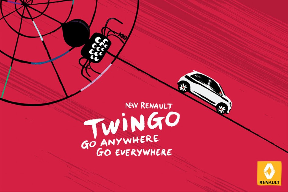 Toile - Nouvelle Renault Twingo - Print - Kuntzel + Deygas