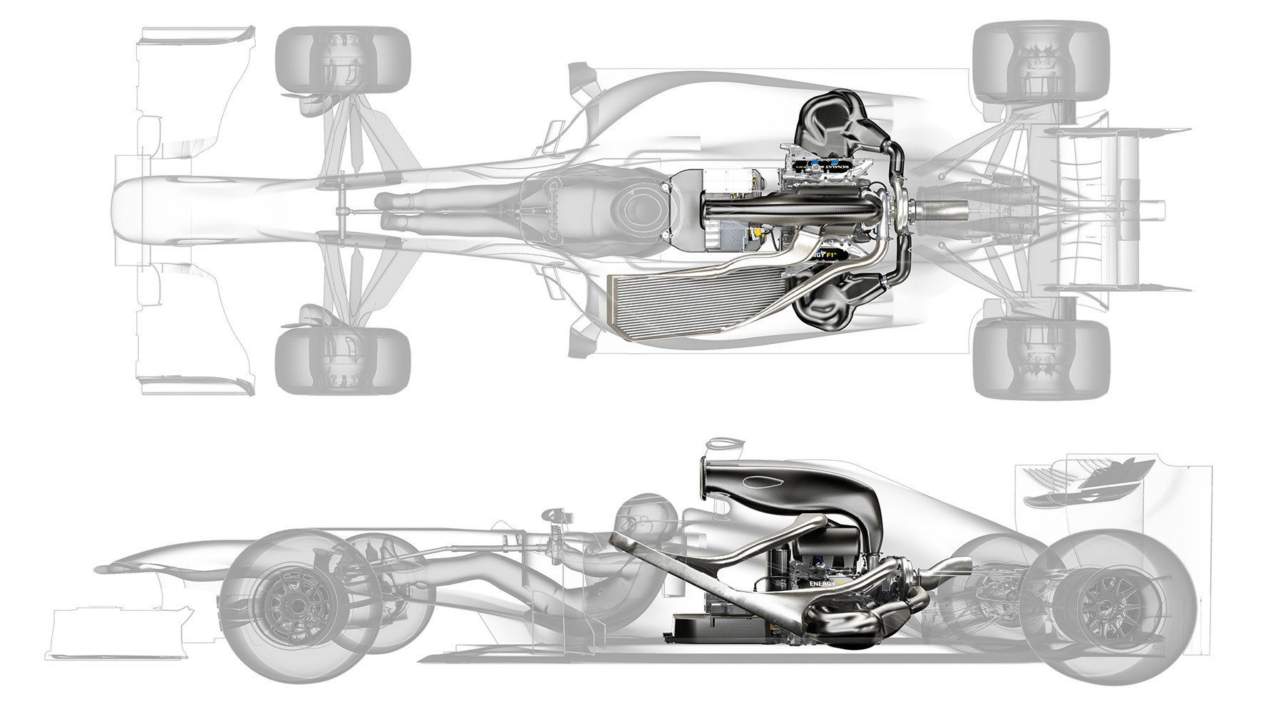 Renault Sport F1 - Power Unit V6 - châssis et moteur